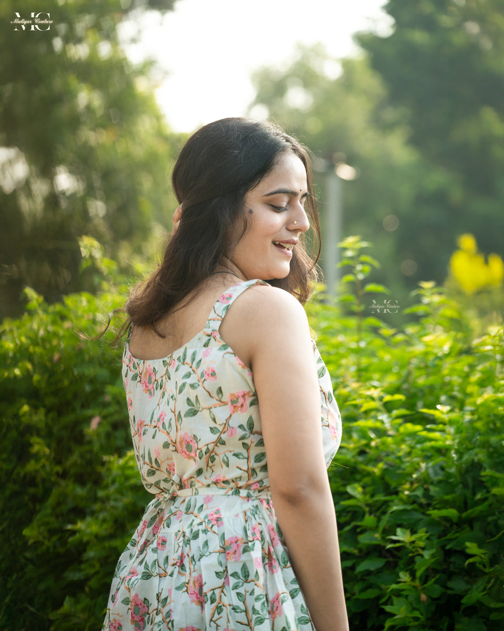 Floral Elegance Sleeveless Top
